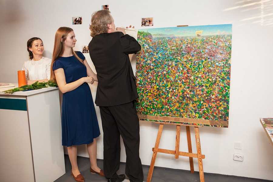 April 2014 Opening of the exhibition in the gallery "Nadar"
